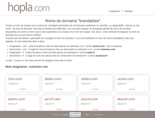 Tablet Screenshot of hopla.com